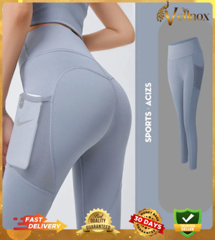 Yoga Pants Women With Pocket Leggings Sport Girl Gym Leggings Women Tummy Control Jogging Tights Female Fitness Pants